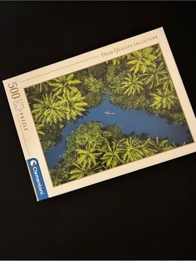 Clementoni 500-Piece Puzzle - Tropical Aerial View